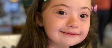 Francesca Rausi, la niña con síndrome de Down que sueña con ser modelo Francesca Rausi, la niña con síndrome de Down que sueña con ser modelo