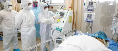 Ventilador mecánico diseñado por profesionales de la UNI es utilizado en paciente con COVID-19 Ventilador mecánico diseñado por profesionales de la UNI es utilizado en paciente con COVID-19