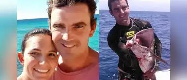 Un pescador batalla por su vida contra un tiburón pero muere en los brazos de su hermano Un pescador batalla por su vida contra un tiburón pero muere en los brazos de su hermano