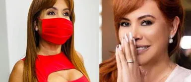 Magaly conduce su programa desde casa: "Los hemos decidido por si yo diera positivo" Magaly conduce su programa desde casa: "Los hemos decidido por si yo diera positivo"