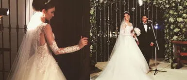 Natalie Vértiz y el majestuoso vestido de novia que lució hace cinco años en su boda Natalie Vértiz y el majestuoso vestido de novia que lució hace cinco años en su boda