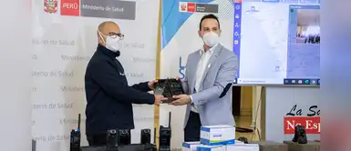 Empresa dona más de 100 mil mascarillas y equipos de multitecnología al MINSA Empresa dona más de 100 mil mascarillas y equipos de multitecnología al MINSA