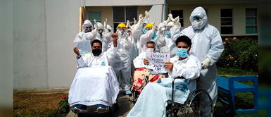 ¡Victoriosos! Policía, médico y sexagenario superaron al coronavirus en Lambayeque ¡Victoriosos! Policía, médico y sexagenario superaron al coronavirus en Lambayeque