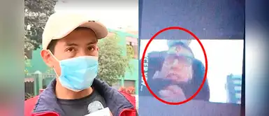 Joven sale a la puerta de su casa para recibir clases online y delincuente le roba celular Joven sale a la puerta de su casa para recibir clases online y delincuente le roba celular