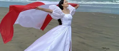 Fiestas Patrias: soprano lírica sorprende con nueva versión del himno nacional | VIDEO Fiestas Patrias: soprano lírica sorprende con nueva versión del himno nacional | VIDEO