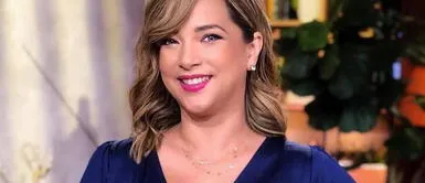 Adamari López marca tendencia con fluido vestido rojo que estilizó su figura Adamari López marca tendencia con fluido vestido rojo que estilizó su figura