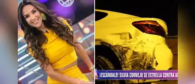 Silvia Cornejo: Así quedó su auto tras choque con carro de su esposo | VIDEO Silvia Cornejo: Así quedó su auto tras choque con carro de su esposo | VIDEO