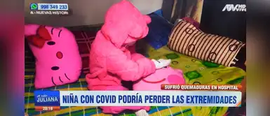 Niña con Covid-19 y Síndrome de Kawasaki podría perder extremidades por un medicamento Niña con Covid-19 y Síndrome de Kawasaki podría perder extremidades por un medicamento