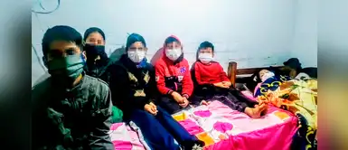 Humilde madre se infectó con COVID-19 y pide ayuda para alimentar a sus 5 hijos Humilde madre se infectó con COVID-19 y pide ayuda para alimentar a sus 5 hijos