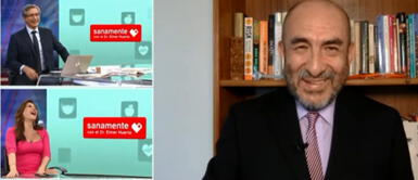 Doctor Elmer Huerta trolea a verónica Linares en vivo por "no bañarse" Doctor Elmer Huerta trolea a verónica Linares en vivo por "no bañarse"