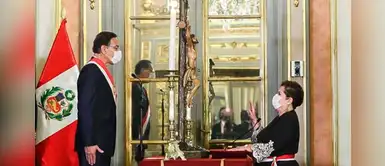 Rosario Sasieta como titular del MIMP: "Por todas las mujeres y niños del Perú ¡SÍ JURO!" Rosario Sasieta como titular del MIMP: "Por todas las mujeres y niños del Perú ¡SÍ JURO!"