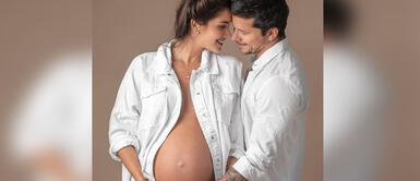 Korina Rivadeneira encanta con un dulce vestido de tul para lucir su avanzado embarazo Korina Rivadeneira encanta con un dulce vestido de tul para lucir su avanzado embarazo