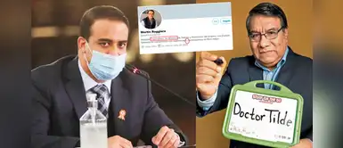 Martín Ruggiero comete faltas ortográficas al describir su perfil profesional y 'Dr. Tilde' lo corrige Martín Ruggiero comete faltas ortográficas al describir su perfil profesional y 'Dr. Tilde' lo corrige