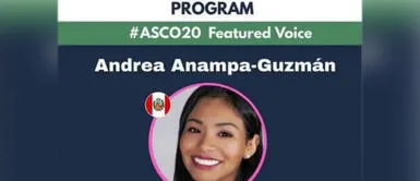 ¡Orgullo peruano! Sanmarquina participa en encuentro oncológico más grande del mundo ¡Orgullo peruano! Sanmarquina participa en encuentro oncológico más grande del mundo