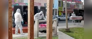 Ica: Una joven murió por COVID-19 en el frontis del Hospital Santa María del Socorro Ica: Una joven murió por COVID-19 en el frontis del Hospital Santa María del Socorro