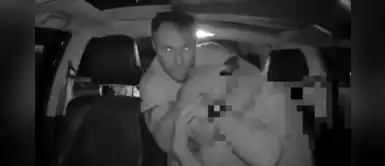 Sujeto ebrio estranguló a chofer por tener barrera de protección anti-COVID-19 | VIDEO Sujeto ebrio estranguló a chofer por tener barrera de protección anti-COVID-19 | VIDEO