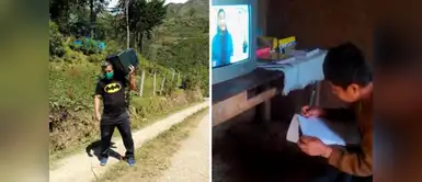 Chachapoyas: Profesor lleva televisores a sus alumnos humildes para que estudien Chachapoyas: Profesor lleva televisores a sus alumnos humildes para que estudien
