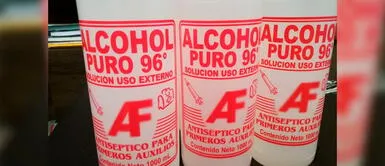 Digemid recomienda no usar alcohol de 96 grados para desinfectar las manos Digemid recomienda no usar alcohol de 96 grados para desinfectar las manos