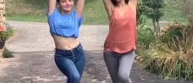 Élite: Francisca Aronsson baila con Mina El Hammani y le hace probar los picarones Élite: Francisca Aronsson baila con Mina El Hammani y le hace probar los picarones