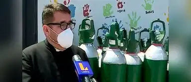 VMT: Estafan por Internet a sacerdote que recaudó dinero para balones de oxígeno | VÍDEO VMT: Estafan por Internet a sacerdote que recaudó dinero para balones de oxígeno | VÍDEO