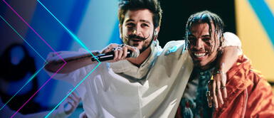 Camilo y Rauw Alejandro hicieron bailar con "Tattoo" en los Premios Juventud | VIDEO Camilo y Rauw Alejandro hicieron bailar con "Tattoo" en los Premios Juventud | VIDEO
