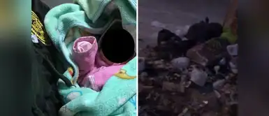 Mujer abandona a su bebé recién nacida en la basura pero vecinos la rescatan Mujer abandona a su bebé recién nacida en la basura pero vecinos la rescatan
