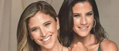 María Pía y Anna Carina Copello muestran cómo llevar una prenda de látex en invierno María Pía y Anna Carina Copello muestran cómo llevar una prenda de látex en invierno