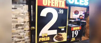 Revelan cómo luce el 1/4 de pollo a la brasa a 3 soles | VÍDEO Revelan cómo luce el 1/4 de pollo a la brasa a 3 soles | VÍDEO