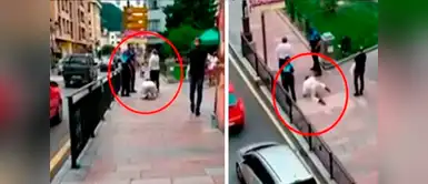 Hombre actúa como perro tras intervención policial: "No tengo por qué usar mascarilla" | VÍDEO Hombre actúa como perro tras intervención policial: "No tengo por qué usar mascarilla" | VÍDEO