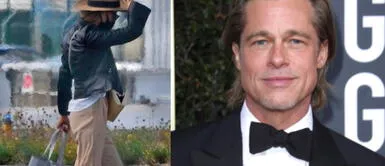 Brad Pitt reapareció con su novia alemana Nicole Poturalski, según TMZ | FOTO Brad Pitt reapareció con su novia alemana Nicole Poturalski, según TMZ | FOTO
