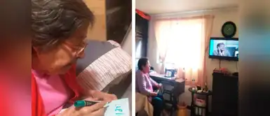 Abuelitos conmueven al demostrar que nunca es tarde para aprender y estudiar en línea | FOTOS Abuelitos conmueven al demostrar que nunca es tarde para aprender y estudiar en línea | FOTOS