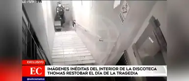Discoteca Thomas Restobar: nuevo video de seguridad muestra cómo se inició la tragedia Discoteca Thomas Restobar: nuevo video de seguridad muestra cómo se inició la tragedia
