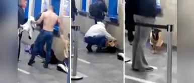 Hombre abrigó con su camisa preferida a perro abandonado que moría de frío en el metro Hombre abrigó con su camisa preferida a perro abandonado que moría de frío en el metro