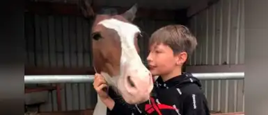 Niño decidió saltar a un canal para salvar a un caballo que estuvo cerca de morir ahogado Niño decidió saltar a un canal para salvar a un caballo que estuvo cerca de morir ahogado