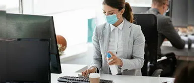 ¿Cómo evitar contagiarte de COVID- 19 en tu centro de trabajo? ¿Cómo evitar contagiarte de COVID- 19 en tu centro de trabajo?