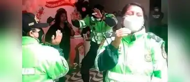 Chorrillos: agentes de la PNP celebran Día de Santa Rosa con fiesta en comisaría Chorrillos: agentes de la PNP celebran Día de Santa Rosa con fiesta en comisaría