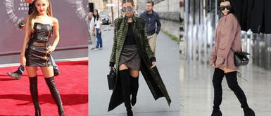 Botas XL: Estos son los outfits que prefieren las celebs que adoran este calzado Botas XL: Estos son los outfits que prefieren las celebs que adoran este calzado