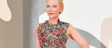 Cate Blanchett ilumina la alfombra roja del Festival de Venecia con un look sostenible Cate Blanchett ilumina la alfombra roja del Festival de Venecia con un look sostenible