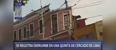 Mujer que quedó atrapada en derrumbe de quinta fue rescatada gracias a bomberos y agentes de la PNP | VÍDEO Mujer que quedó atrapada en derrumbe de quinta fue rescatada gracias a bomberos y agentes de la PNP | VÍDEO