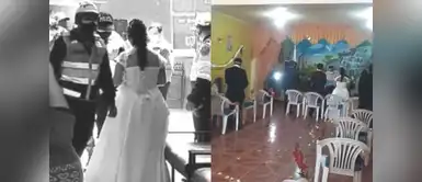 Novios, invitados y pastor terminan en comisaría por querer casarse en plena pandemia | VÍDEO Novios, invitados y pastor terminan en comisaría por querer casarse en plena pandemia | VÍDEO