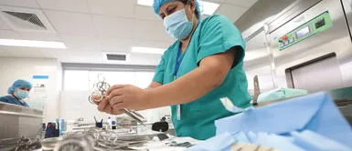 Essalud presenta central de esterilización del Instituto Nacional Cardiovascular INCOR Essalud presenta central de esterilización del Instituto Nacional Cardiovascular INCOR