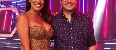 Jazmín Pinedo y Gian Piero Díaz debutan como cantantes en Esto es Guerra Jazmín Pinedo y Gian Piero Díaz debutan como cantantes en Esto es Guerra