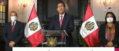 Martín Vizcarra tras audios con 'Richard Swing': "No voy a renunciar, yo no me corro" Martín Vizcarra tras audios con 'Richard Swing': "No voy a renunciar, yo no me corro"