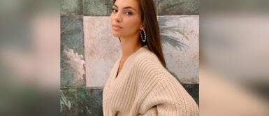 Natalie Vértiz retorna a la pantalla chica con un majestuoso look metálico Natalie Vértiz retorna a la pantalla chica con un majestuoso look metálico