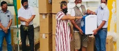 Comunidades asháninkas de Pasco acceden a concentradores de oxígeno Comunidades asháninkas de Pasco acceden a concentradores de oxígeno