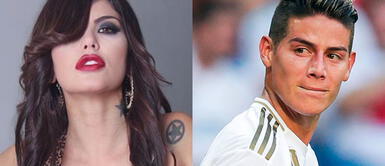 Angie Jibaja revela que James Rodríguez le enviaba mensajes Angie Jibaja revela que James Rodríguez le enviaba mensajes