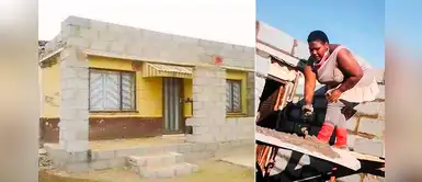 Mujer construye su casa por ella misma y remece las redes sociales con su capacidad Mujer construye su casa por ella misma y remece las redes sociales con su capacidad