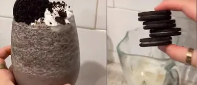 Usuaria de TikTok se hizo viral al preparar frappé de Oreo en segundos Usuaria de TikTok se hizo viral al preparar frappé de Oreo en segundos