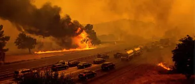 Influencer causa indignación al posar con los incendios de California Influencer causa indignación al posar con los incendios de California