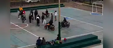 Surco: Jóvenes grababan videoclip aglomerados y sin mascarillas Surco: Jóvenes grababan videoclip aglomerados y sin mascarillas